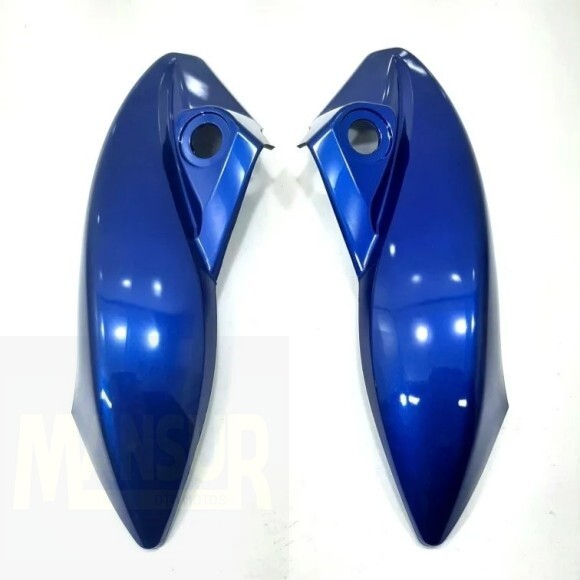 Carenagem Farol Lateral Banainha Cb 300 Azul 2014